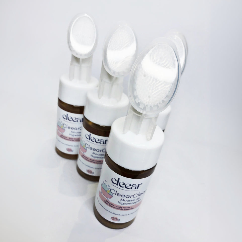 Mousse de Higienização Alecrim + Café Verde CleearClean